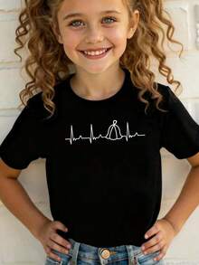 Tween Girls T-Shirts - Black - View 6
