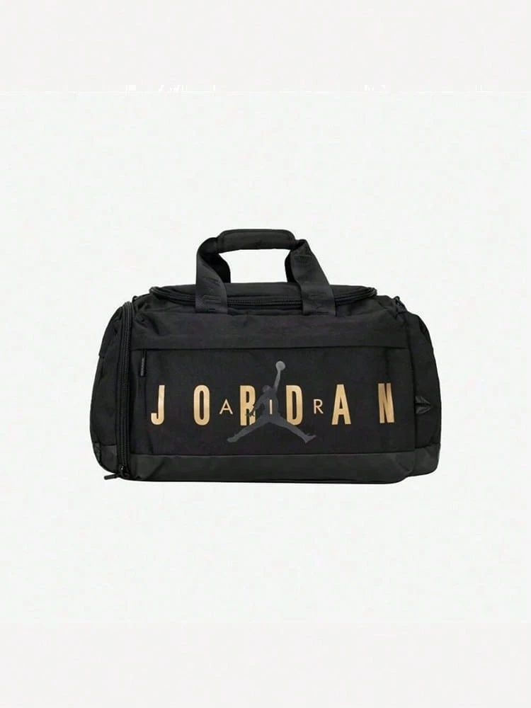 Nike JORDAN大容量休閒包男女同款戶外健身訓練包尺寸約：54.6*33*26cm - 黑色 - 查看 1