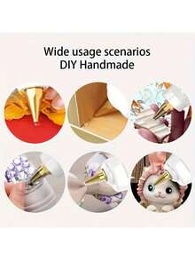 Keo dán nóng chảy dạng que, keo dán nóng chảy độ nhớ cao, đồ thủ công DIY, keo dán thủ công chắc chắn, thích hợp để làm thiệp chúc mừng, dán mép vải, sửa chữa xốp, ruy băng và hoa giả, cố định tấm xốp, v.v. Súng bắn keo nóng chảy, keo dán nóng chảy dạng que, keo dán nóng chảy dạng que cỡ lớn, súng bắn keo nóng chảy nhiệt độ thấp. - Nhiều màu - Xem 10