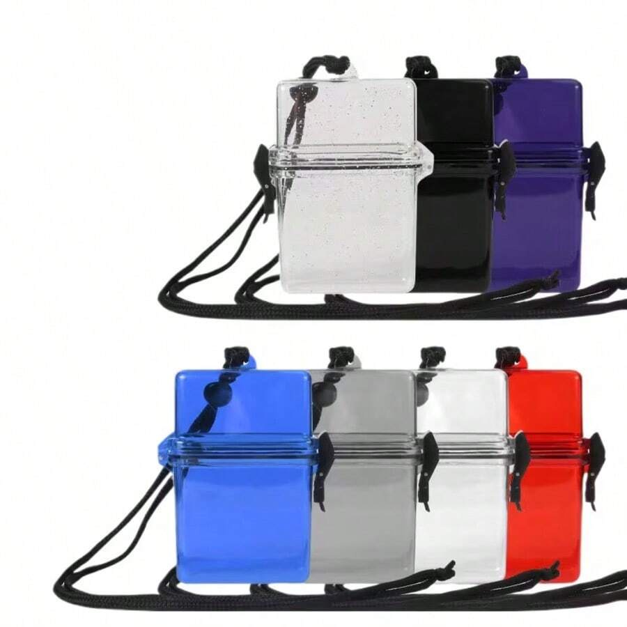 Waterproof Cigarette Case, Transparent Plastic Airtight Portable Cigarette Box, Factory Direct , Outdoor Hanging - Single - View 1