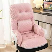 Đệm ghế nhung Tofu mới năm 2026, đệm ghế văn phòng, đệm ghế bành, đệm ghế dày chống trượt, chống mài mòn, thích hợp cho mùa thu/đông, phù hợp với ghế sofa và ghế phòng ngủ. - A - Xem 3