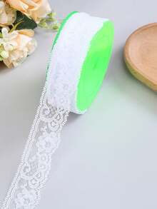 1roll Lace Design DIY Sewing Strip - White - View 8