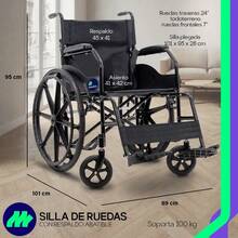Compact Lightweight Folding Wheelchair With Flip-Up Backrest - View 5