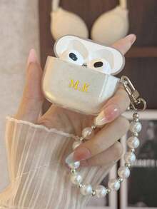 Estuche suave con brillo y purpurina compatible con Pro3/Pro2/Pro con colgante de corazón y mariposa, estuche protector compatible con 4/3/1/2 - transparente - Ver 1