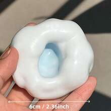 新款可塑形冰麻糬挤压球，手工慢回弹减压玩具，互动友谊必备，热销礼品，适合送给家人、朋友，生日派对礼物，男女皆宜 - 彩色 - 查看 14