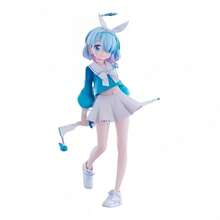 1pc Standing Anime Girl Figure, Suitable For Desktop Decoration, 2D Hobby Collection Model, Figure, Gift Figure - Multicolor - View 7
