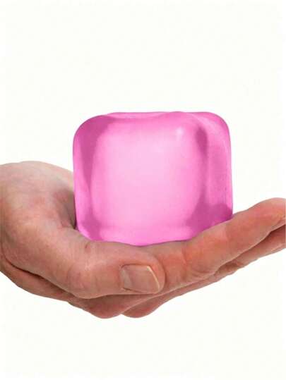 Sensory Push-Pull Cube Stress Relief Toy, Portable Soft Ball Fidget Toy, Suitable For Office And Outdoor, Perfect Desktop Decor, Classroom Reward, Party Favor And Holiday Gift, Ideal Halloween Gift
