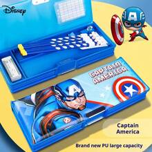 Marvel Marvel 迪士尼文具盒，儿童/学生多功能塑料自动铅笔盒，双层大容量铅笔袋 - 單件 - 查看 10