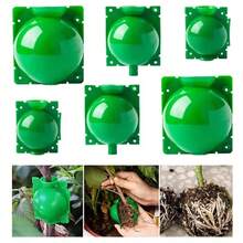 5 hộp ươm rễ cây, dụng cụ làm vườn tái sử dụng, dụng cụ ghép cây, bóng ươm hạt áp suất cao dùng trong gia đình TMZ - 5 cái - Xem 10