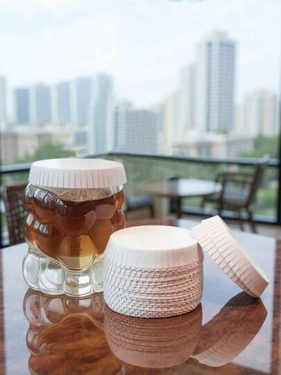 50pcs/100pcs Cup Lids, Sealing Covers, Suitable For Parties, Picnics, Cafes, Catering, Travel And Events For Cold And Hot Beverages - Keeps Drinks Clean And