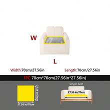 1 件 Sherpa 面料猫爪刺绣保暖加厚沙发套，防滑且适合宠物，适用于客厅、卧室、办公室 - 彩色 - 查看 22