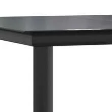 vidaXL Set da tavolo e sedie da esterno - Grigio - Visualizzare 8