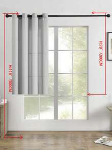1 buah/2 buah Tirai Tipis Tampilan Linen, Tirai Jendela Semi Transparan Bertekstur Linen Imitasi untuk Ruang Tamu dan Kamar Tidur, Tirai Tipis Linen Imitasi Penyaring Cahaya, Tirai Campuran Linen Bertekstur untuk Dekorasi Rumah - Grey - View 33