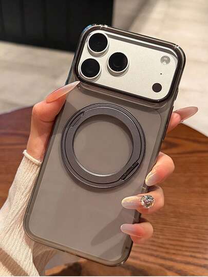Ốp lưng điện thoại trong suốt cao cấp xoay 360° tương thích với iPhone 17 Pro Max 17 Pro 17 16 Pro Max 16 Pro 16 15 Pro Max 15 Pro 15 14 Pro Max 13 12 11 Pro Max Plus, chống sốc.