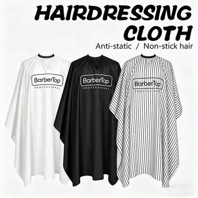 160*140,Barber Cape Waterproof Antistatic Professional Hairdressing Cape For Salon Styling Suit Pattern Design