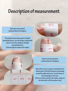 10片手工杏仁形美甲贴纸，惊艳暗黑哥特风Y2K猫眼法式美甲，手绘爱心系列，3D美甲贴花，适合女孩和女性 - 紅色 - 查看 11