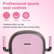 Agilithor Abdominal Bar | Auto Rebound, Lumbar Pad, Full-Body Home Trainer - Pink - View 8