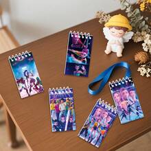 10 cuốn sổ tay mini xoắn ốc K-POP Huntri/X, sổ ghi nhớ theo chủ đề, quà tặng tiệc thần tượng, quà tặng trẻ em - Nhiều màu - Xem 7