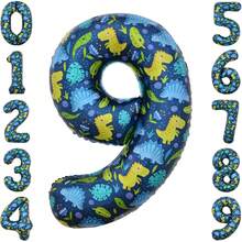 Decorative Balloons - Navy Blue Dinosaur 9 - View 8