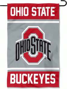 College Flags & Banners Co. Ohio State Buckeyes Garden Flag 1 - A - 查看 1