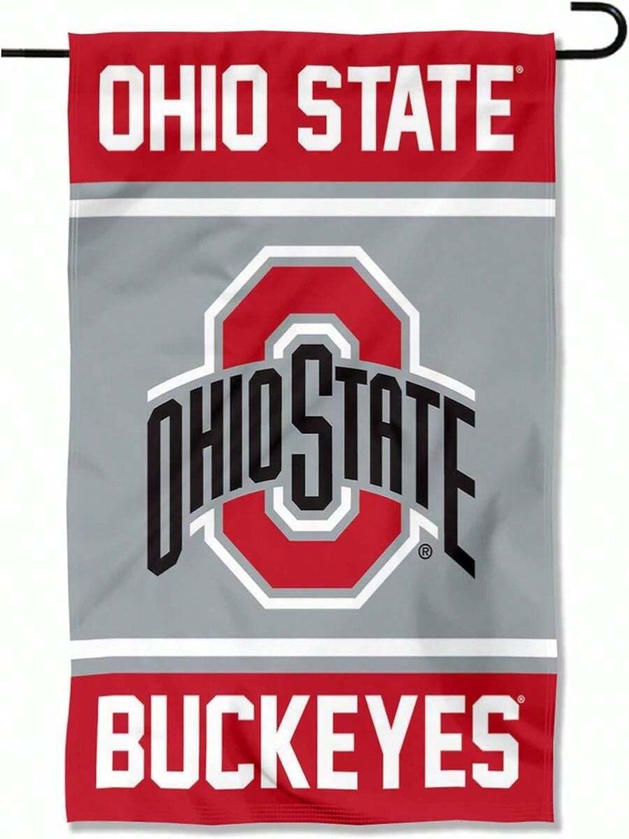College Flags & Banners Co. Ohio State Buckeyes Garden Flag 1 - A - 查看 1
