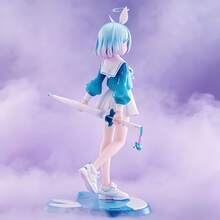 1pc Standing Anime Girl Figure, Suitable For Desktop Decoration, 2D Hobby Collection Model, Figure, Gift Figure - Multicolor - View 5