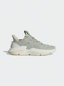 Adidas 夏季网面运动鞋，经典复古运动厚底鞋，男女通用时尚休闲鞋 JI0425 - 暈綠/銀灰/漢玉白 - 查看 1