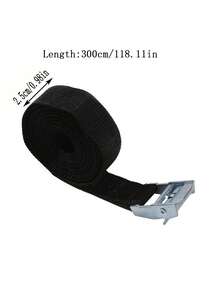 Adjustable Ratchet Cargo Tie Down Straps, High Strength & Durable, Suitable For Truck/Trailer/Bicycle Rack, Anti-Slip - Multicolor - View 14