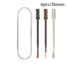 Bộ 3 chiếc máy tỉa lông mũi 2 trong 1 thiết kế nâng cấp, hai mặt, cầm tay xoay 360°, kèm bàn chải mềm để làm sạch, dùng được cho cả nam và nữ. - A - Xem 11