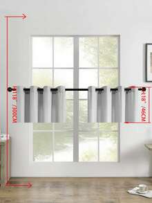 1 buah/2 buah Tirai Tipis Tampilan Linen, Tirai Jendela Semi Transparan Bertekstur Linen Imitasi untuk Ruang Tamu dan Kamar Tidur, Tirai Tipis Linen Imitasi Penyaring Cahaya, Tirai Campuran Linen Bertekstur untuk Dekorasi Rumah - Grey - View 21