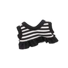 Baju Renang Rok Lucu, Untuk Labubu, Atasan Tank Bergaris dengan Pakaian yang Dapat Diganti, Hadiah Liburan/Ulang Tahun (Tidak Termasuk Boneka) - MultiWarna - View 9