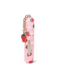 1 pieza Nuevo accesorio + Botella de perfume recargable portátil para viajes con estampado de lazo y fresa de 5ML - Multicolor - Ver 16