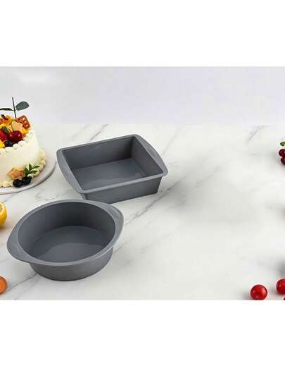 Khuôn silicon làm bánh mì chiffon, bánh nướng, khuôn bánh chống dính.