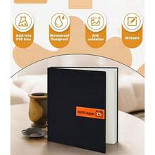 Album ảnh tự dính khổ lớn 4x6 5x7 8x10, quà tặng cho mẹ, gia đình, em bé, đám cưới, kèm bút kim loại và bìa nhựa. - 1PC - Xem 6