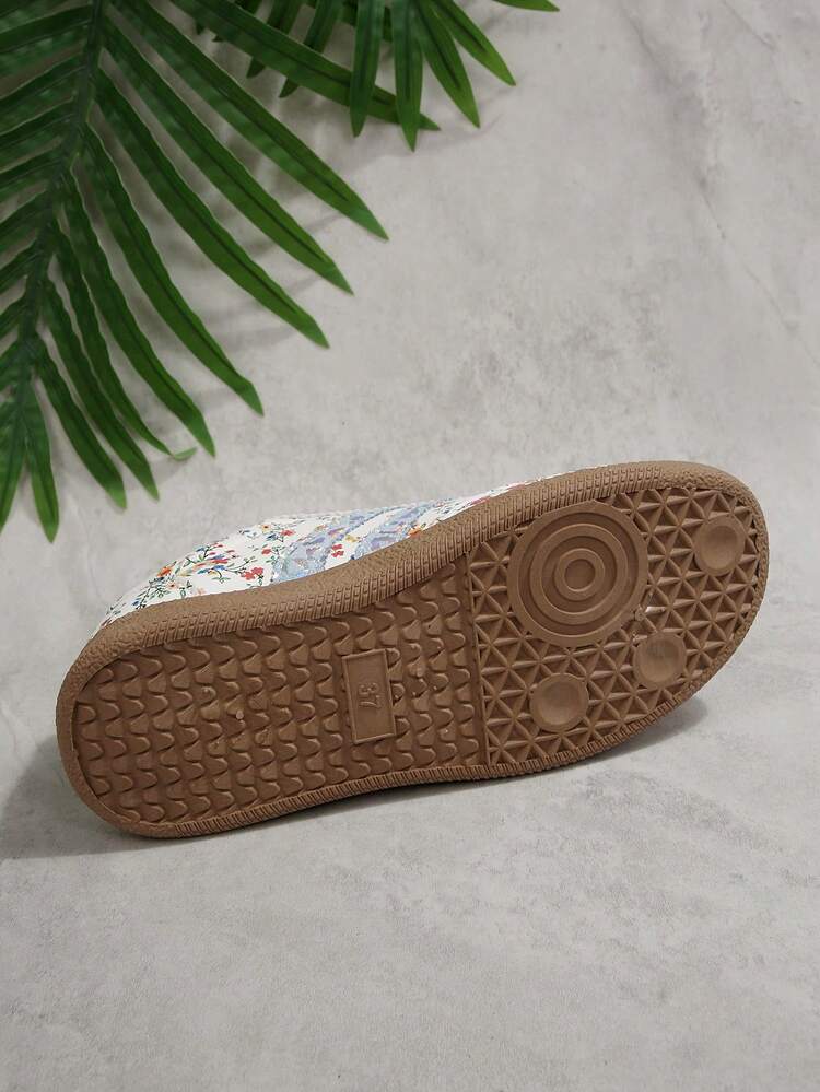 Zapatos planos casuales de verano para mujer, nuevos tenis de primavera 2025 con suela ligera y suave, en diseño de patchwork - 37 Rojo - Añade 8