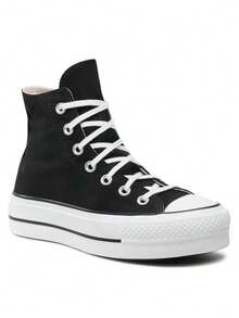 Converse Women Casual Athletic Shoes - Black - View 3