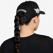 Gorra Nike GFX Rise Blanco/Azul Marino IH8778-133 - oro negro - Ver 2
