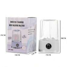 Portable 1000ml USB Mini Washing Machine For Underwear And Delicate Socks - Nhiều màu - Xem 8