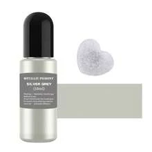 金屬色酒精墨水 -1pc/12pcs 金屬色酒精基墨水，適用於環氧樹脂藝術 - 酒精顏料染料，可用於製作培養皿、杯墊、保溫杯 - 彩色 - 查看 14