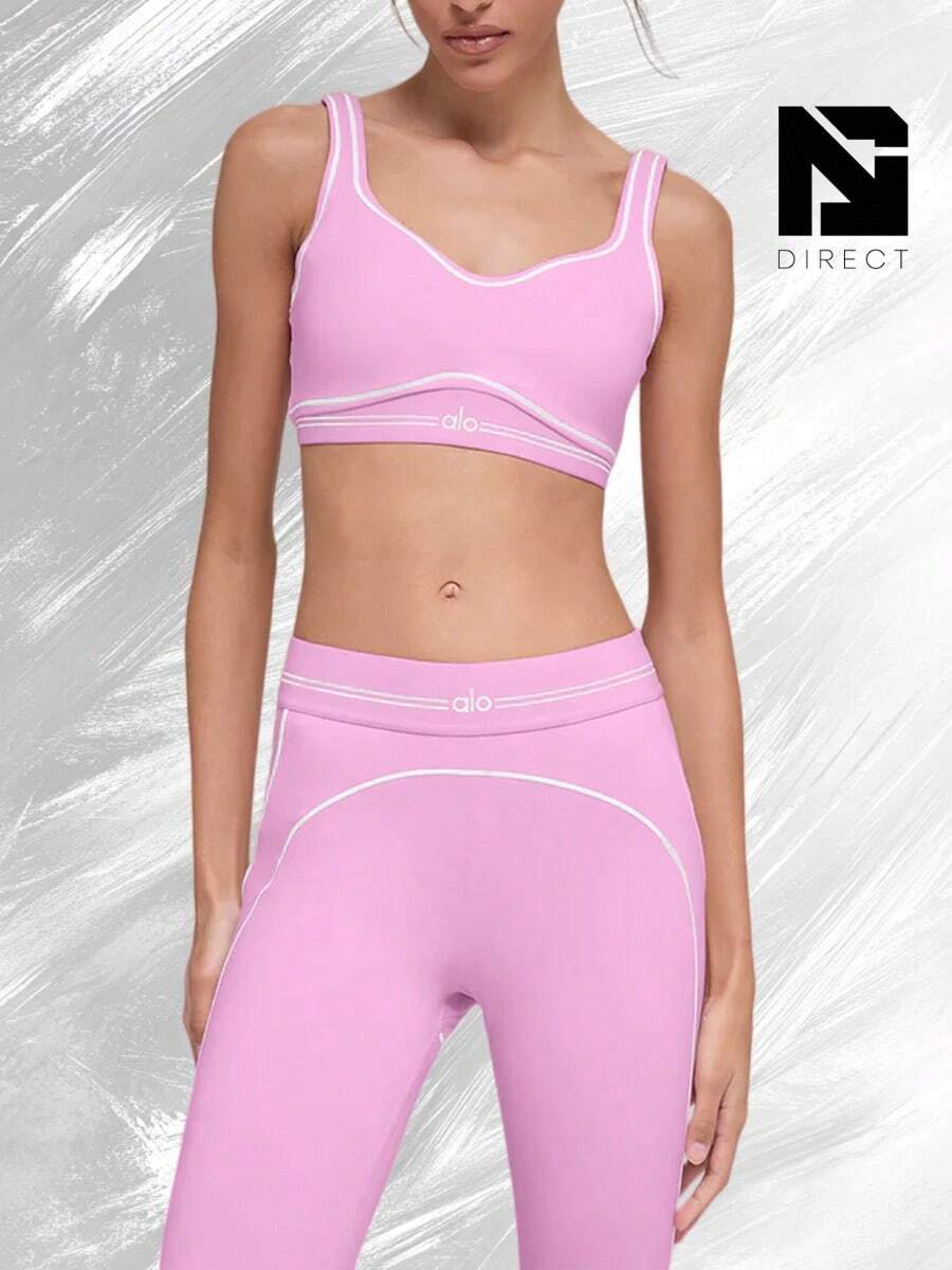 Airbrush Heart Throb Bra - Candy Heart Pink/White - View 1