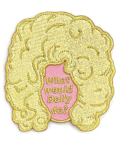 1pc What Would Dolly Do? Patch