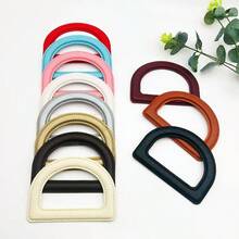 2 pièces Sangles en PU - Poignées élégantes en D-Ring, crème, marron et marine, pour la fabrication de sacs et de portefeuilles DIY, poignées en PU artisanales , Sangles en D-Ring , Sangles en PU durables, sangle de bandoulière, fournitures pour la fabrication de portefeuilles DIY - Nouveau modèle - Voir 5