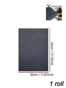 xiangmeishangu 1/4/8 piezas Alfombrillas lavables y a prueba de agua y aceite para refrigerador, aptas para estantes, cajones y armarios del refrigerador - Negro - Ver 8