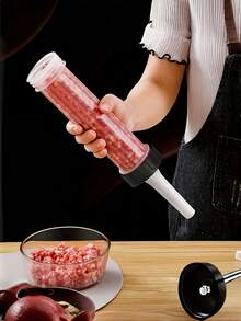 4pcs Manual Sausage Stuffer, Home Use Hand Pressure Sausage Filling Tool, Handmade Sausage Maker - Multicolor - View 10