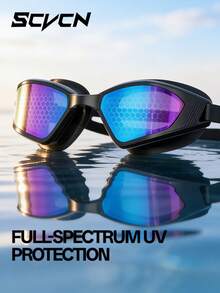 SCVCN Professional Swimming Goggles Anti-Fog Waterproof UV Protection Silica Gel Diving Glasses Competition Spectacles - Multicolor - View 7