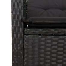 vidaXL Outdoor Table & Chair Sets - Black - View 5