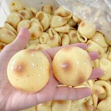 超薄柔软土豆造型慢回弹挤压玩具，土豆皮纹理，适合恶作剧、节日、送礼 - 彩色 - 查看 1