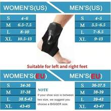 1pc New Quick Lace Up Ankle Brace Adjustable Slim Fit Ankle Support Wrap Lightweight Compression Foot Support For Sprained Ankle MOTH - Multicolor - View 2