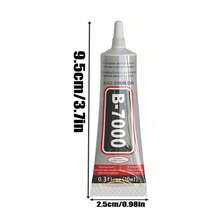 110毫升B7000胶水，适用于头饰、胸针、珠宝镶嵌、钻石首饰、耳环、吊坠等，强力粘合，透明胶水，适用于DIY手工制作、珠宝维修、珠宝制作、木工、DIY工艺品维修和生产。 - B-7000 - 查看 14