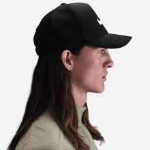 Nike Rise Trucker Cap Black/White II1314-010 - Black and White - View 2